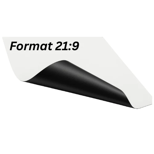 Leinwandtuch (Standard) konfektioniert Format 21:9