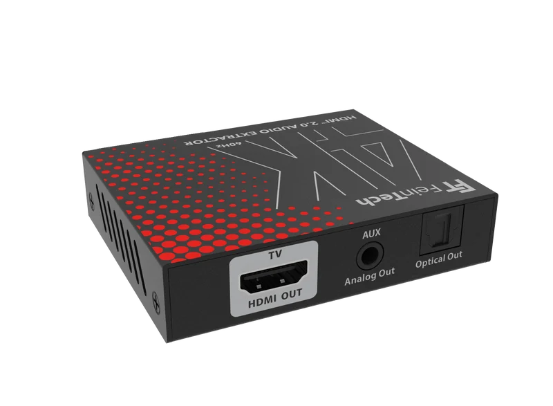 AX200 HDMI 2.0 Audio Extractor (Toslink & Aux) | 4K 60Hz