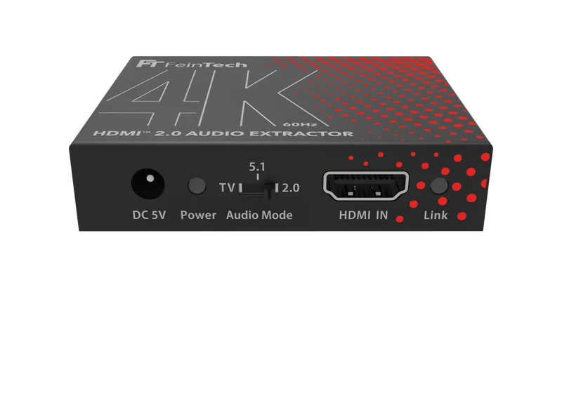 AX200 HDMI 2.0 Audio Extractor (Toslink & Aux) | 4K 60Hz