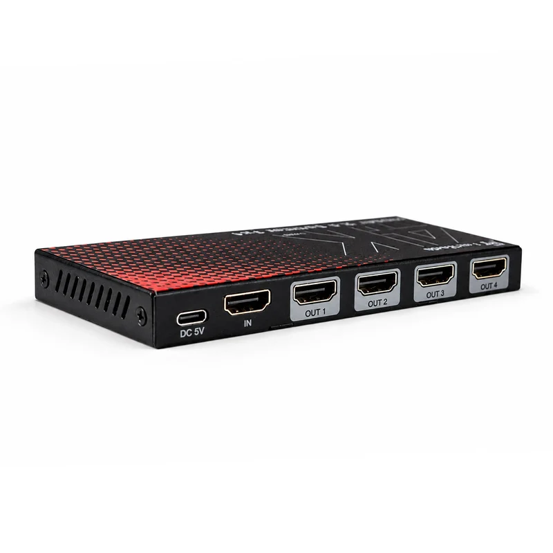 SP411 HDMI 2.1 Splitter 1 In 4 Out für 4K 120Hz mit Downscaler