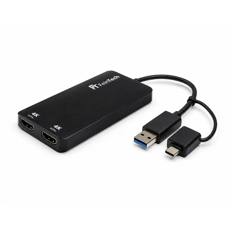 CX210 USB auf HDMI Adapter für 2 Monitore mit 2x 4K 60Hz und DisplayLink