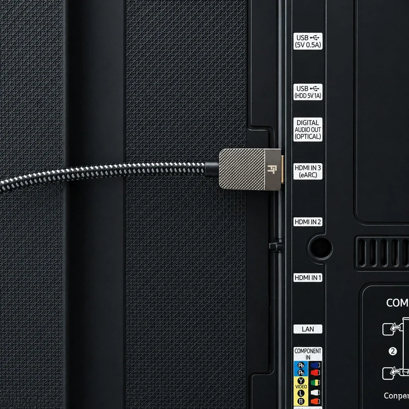 ProCupra HDMI Kabel mit 48 Gbit/s für 8K 60Hz und 4K 240Hz mit HDMI 2.1 Unterstützung, eARC und CEC