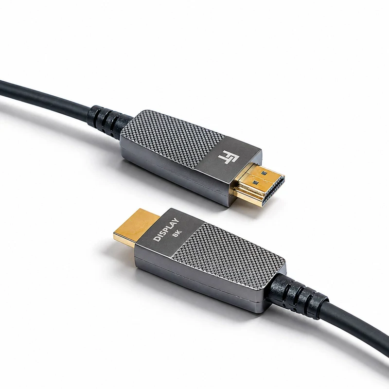 ProAqtive HDMI Glasfaser-Hybridkabel 48 Gbit/s für 8K 60Hz und 4K 240Hz mit HDMI 2.1 Unterstützung, eARC und CEC