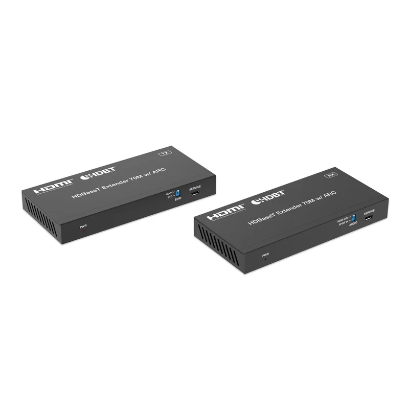 HX430 HDMI 2.0 Extender Over CAT 4K 60Hz mit ARC 70 m