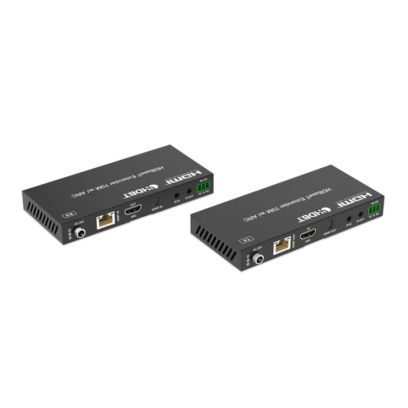 HX430 HDMI 2.0 Extender Over CAT 4K 60Hz mit ARC 70 m
