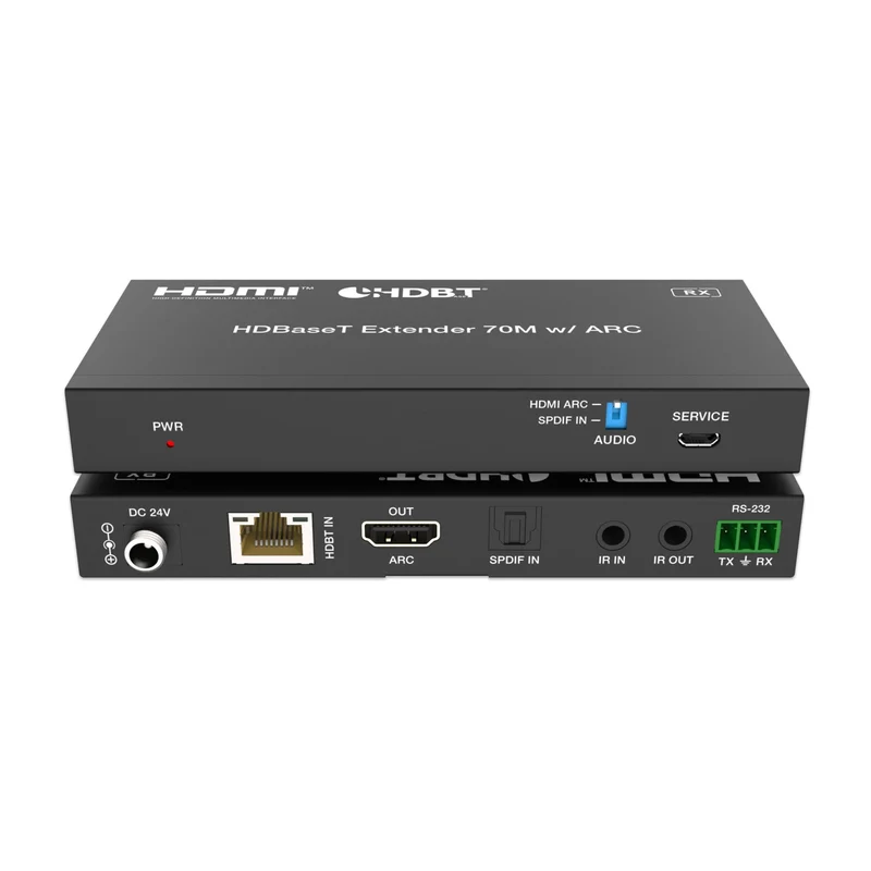 HX430 HDMI 2.0 Extender Over CAT 4K 60Hz mit ARC 70 m