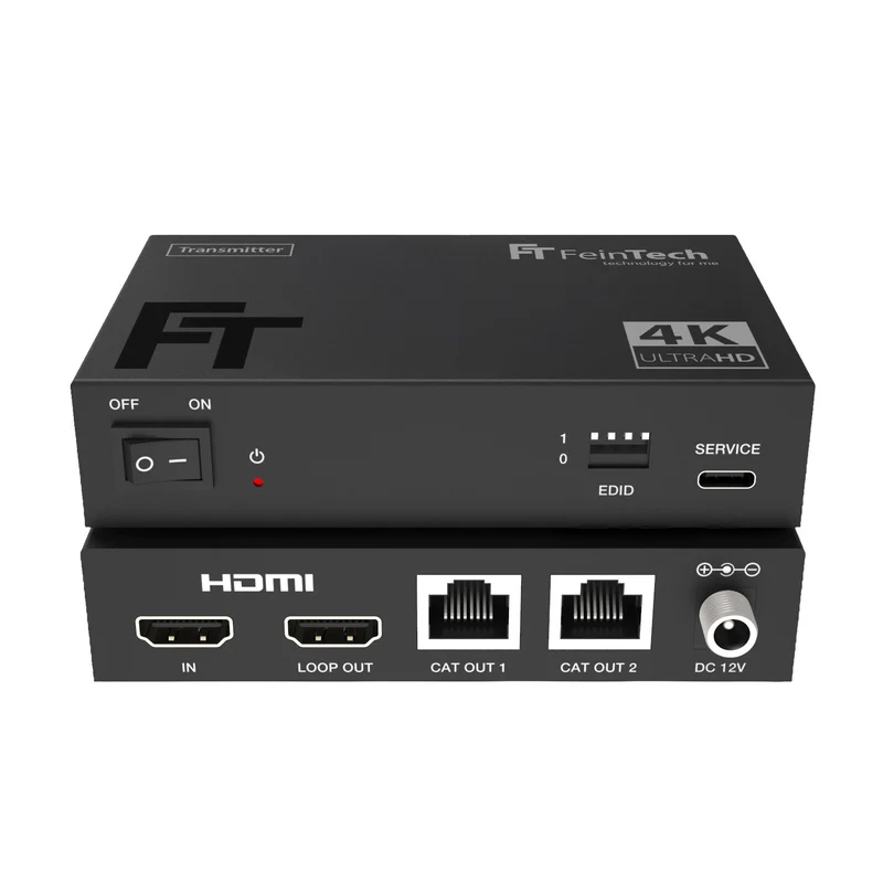 SX230 HDMI 2.0 Splitter 1 In 2 Out over CAT Extender 60m Loop Out 4K 60Hz