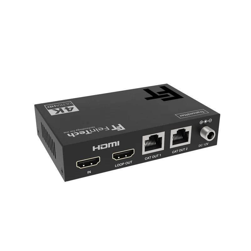 SX230 HDMI 2.0 Splitter 1 In 2 Out over CAT Extender 60m Loop Out 4K 60Hz