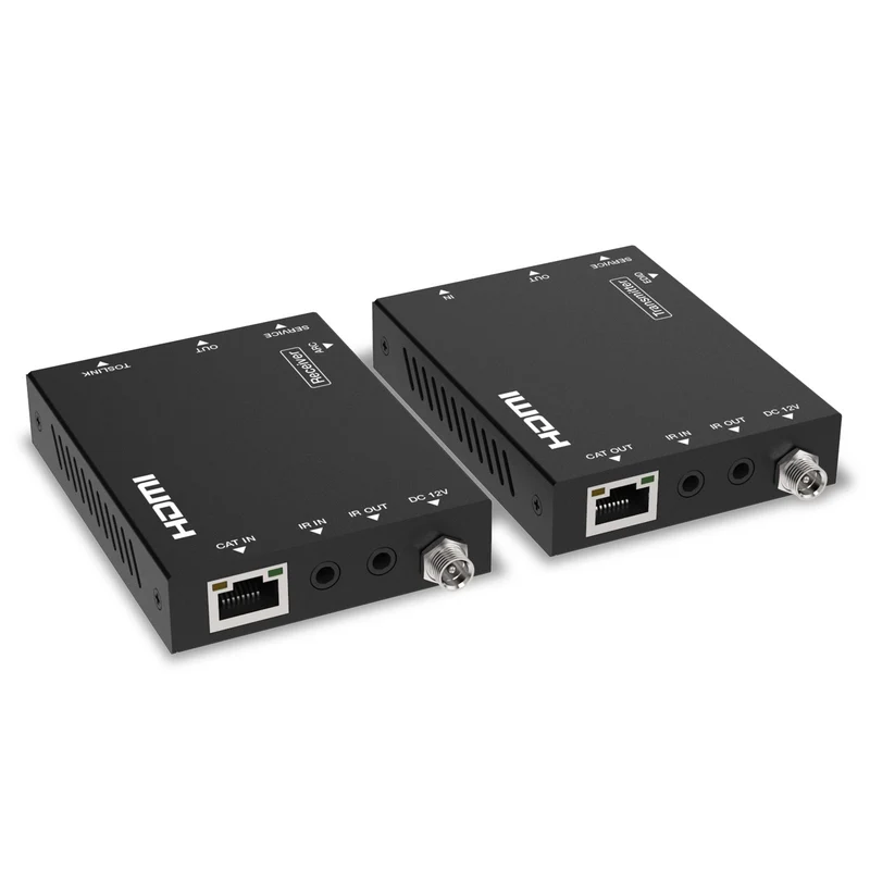 HX230 HDMI 2.0 over Lan Extender | 4K 60Hz | 70 m | Audio-Extractor (Optical)