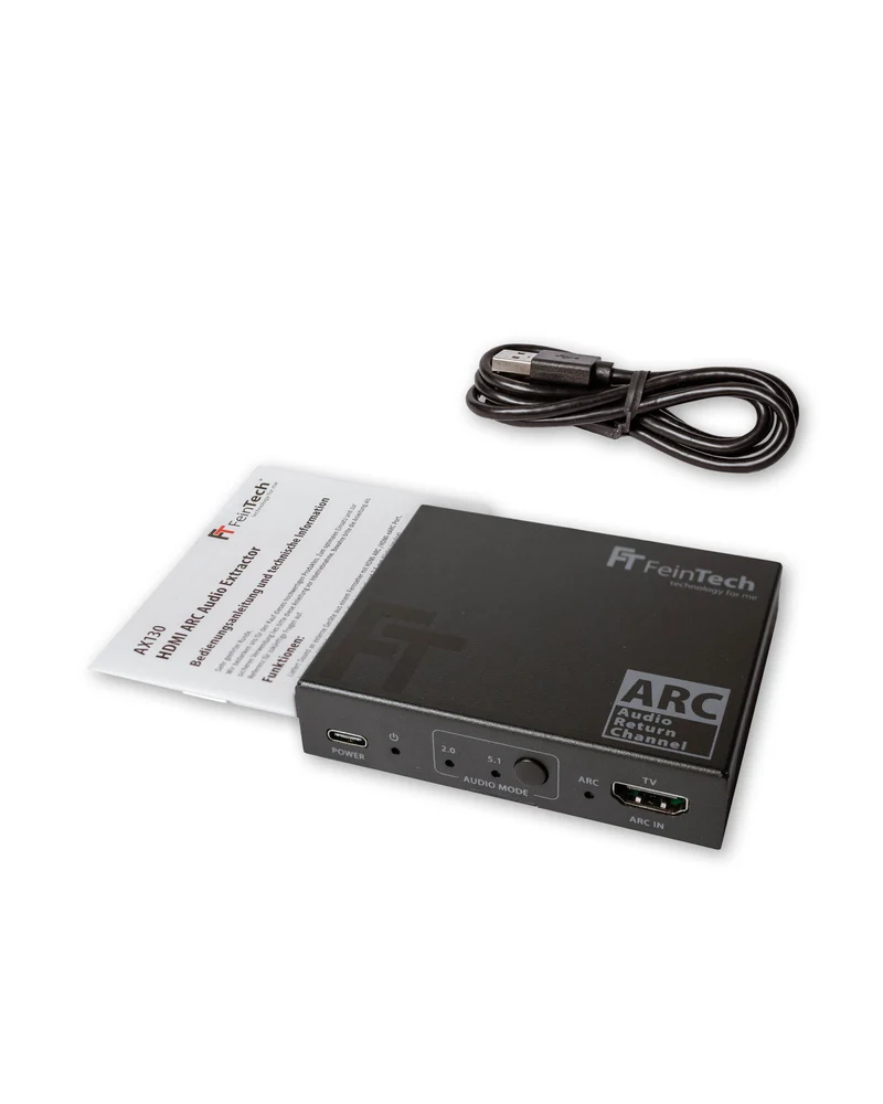 AX130 HDMI ARC Audio Adapter (OPT | Cinch | AUX)