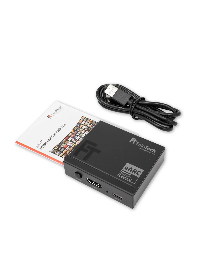 AX421 HDMI eARC Switch 1 TV x 2 Soundbar