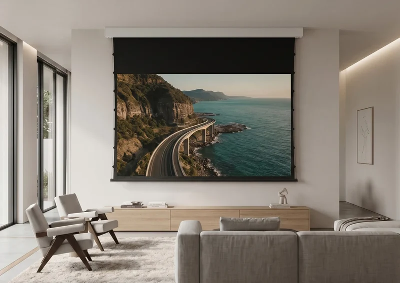 celexon SOUNDVISION Premium Plus Leinwand Motor Tension