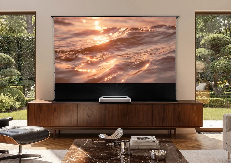 celexon CLR UST Hochkontrast Bodenscheren Leinwand - HomeCinema V2.0
