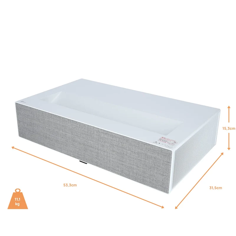 LG CineBeam HU715QW - B-Ware Platin | HEIMKINO.de Tuning Edition