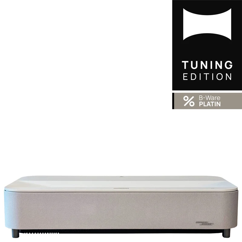 Epson Lifestudio Grand Plus EH-LS970W Ultrakurzdistanz-Smart-Laserprojektor mit Google TV - B-Ware Platin