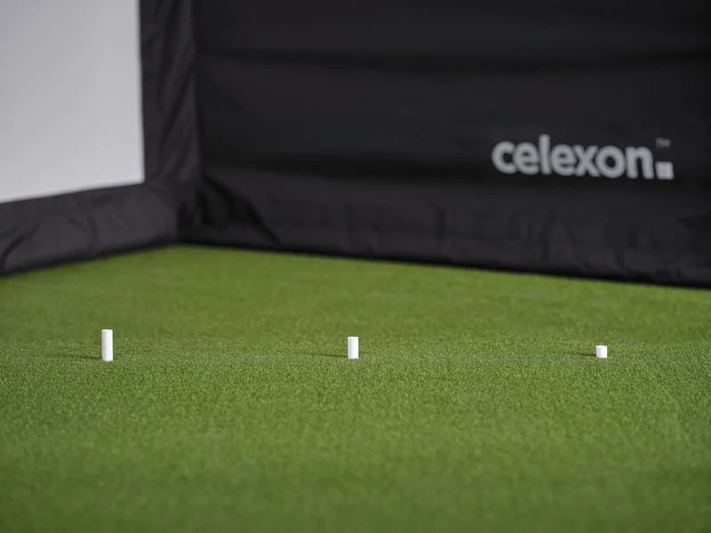 celexon Fairway Golf Simulator 300 x 250 x 150cm - Professional Leinwand Enclosure