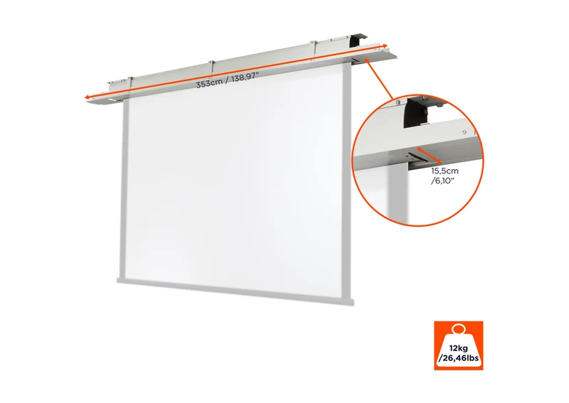 celexon Deckeneinbau-Set für celexon Expert XL-Serie