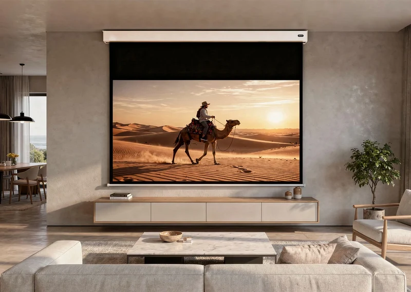 celexon Batterie Leinwand V2.0 Motor Professional Plus