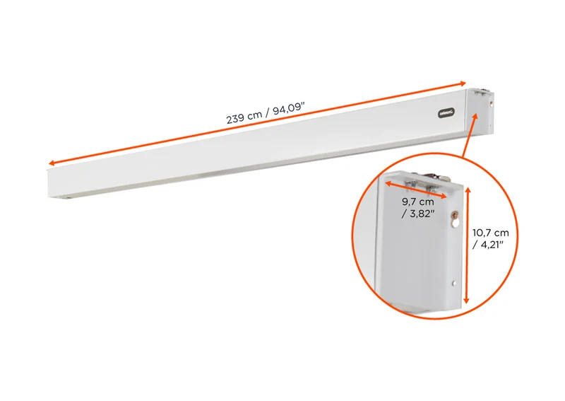 celexon Batterie Leinwand V2.0 Motor Professional Plus