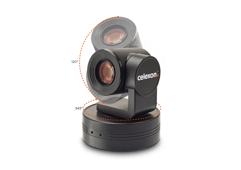 celexon PTZ Kamera Full HD Videokonferenzsystem VKS2040 mit 1920 x 1080 Full HD, 2,1 MP, 30 fps & 72°