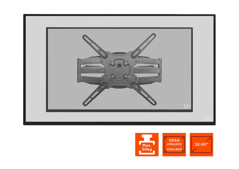 celexon TV/Display Wandhalterung Adjust-SRT55470