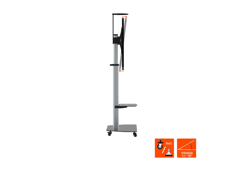celexon Professional höhenverstellbarer Display Rollwagen Adjust-3270MP
