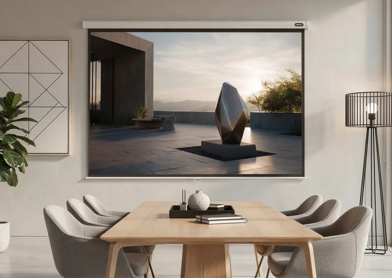celexon Leinwand Rollo Economy