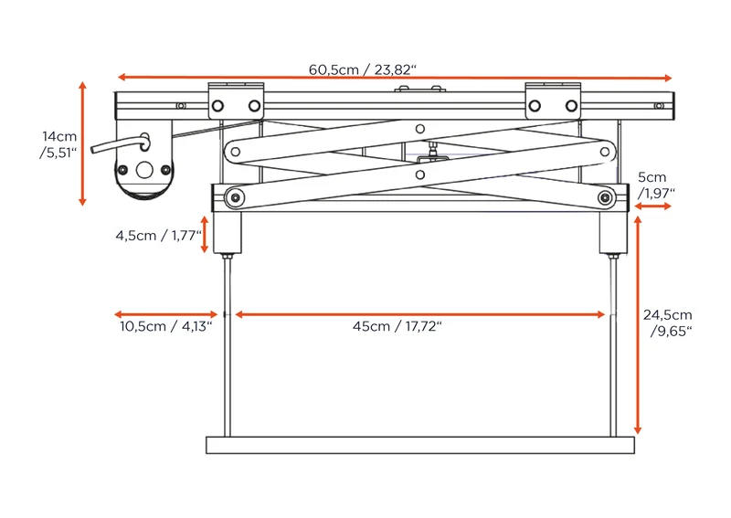 celexon Deckenlift PL400 HC Plus