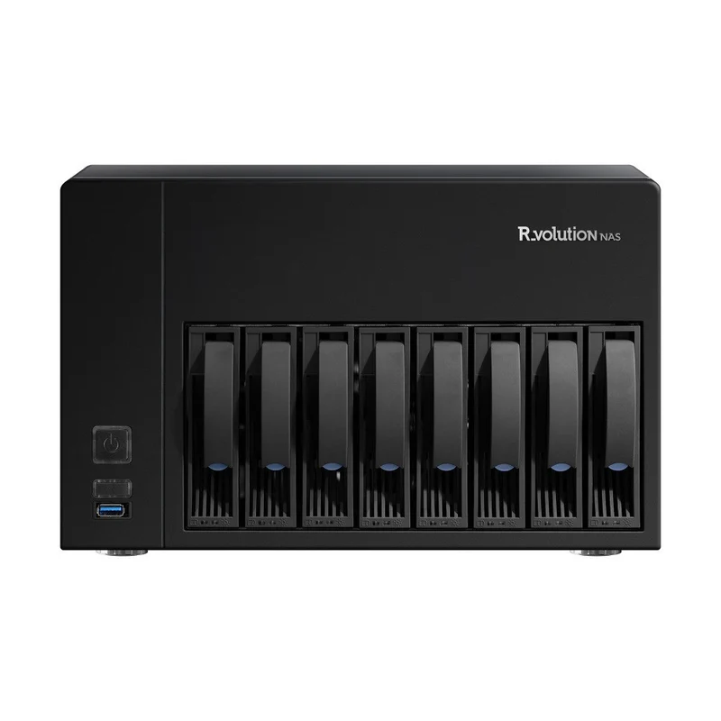 R_volution NAS Storage Ultra - 8-Bay NAS Speicher für Mediaplayer