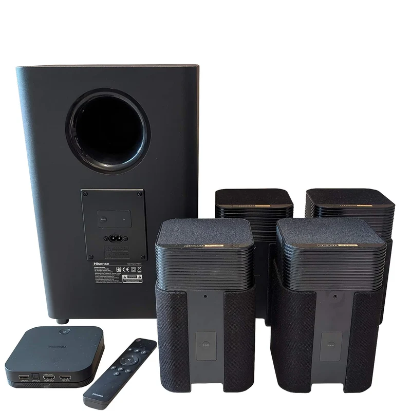 Hisense HT Saturn - 4.1.2 Wireless Dolby Atmos Lautsprecher System