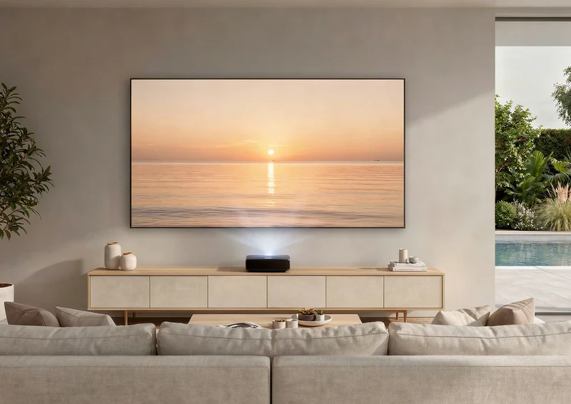 celexon CLR HomeCinema UST Hochkontrast-Rahmenleinwand V2.0