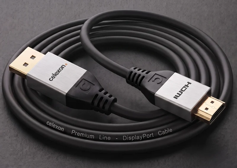 celexon DisplayPort auf HDMI Kabel 4K - Professional Line
