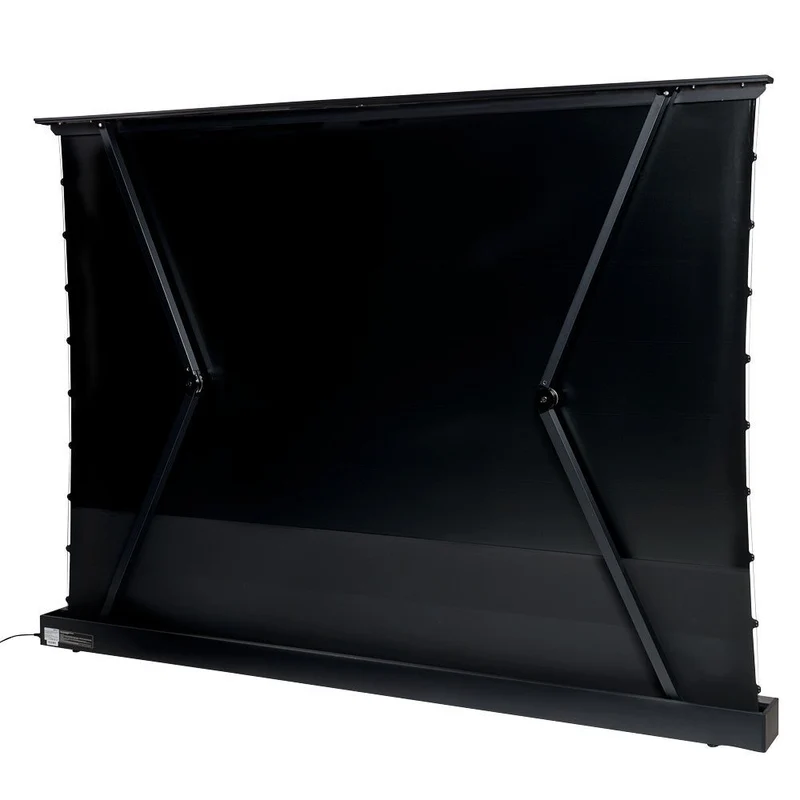 celexon CLR UST Kontrastleinwand II 265 x 149cm - 120" schwarze Bodenleinwand