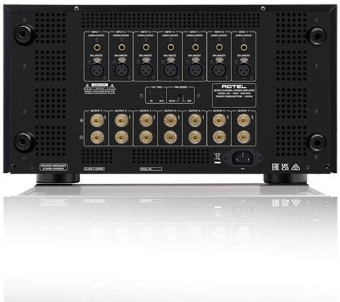 Rotel RMB-1587 MKII Schwarz - 7 Kanal AV-Endstufe