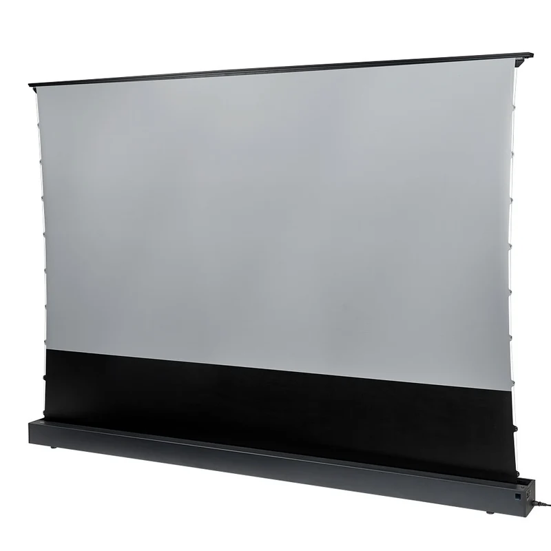 celexon CLR UST Kontrastleinwand II 221 x 124cm - 100" schwarze Bodenleinwand