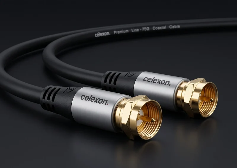 celexon F-Stecker Sat Antennenkabel - Professional Line