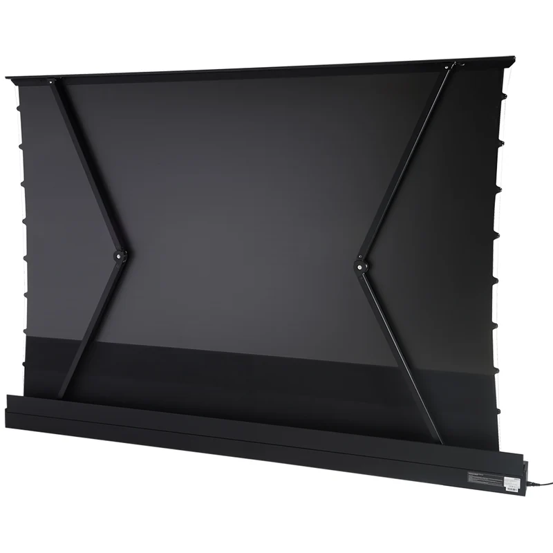 celexon CLR UST Kontrastleinwand II Plus 243 x 137cm - 110" schwarze Bodenleinwand