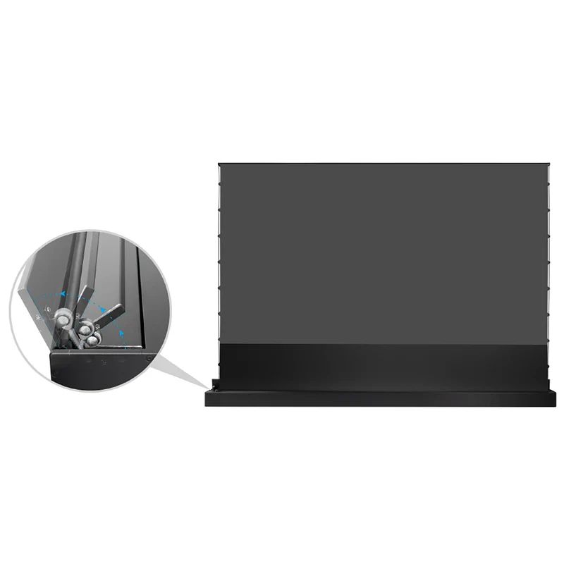 celexon CLR UST Kontrastleinwand II Plus 243 x 137cm - 110" schwarze Bodenleinwand
