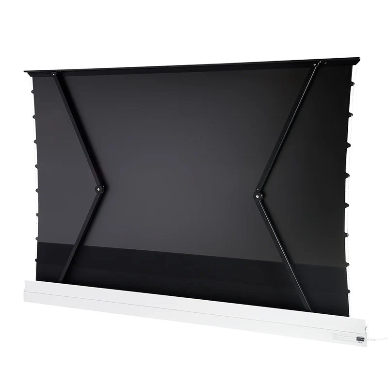 celexon CLR UST Kontrastleinwand II Plus 221 x 124cm - 100" weisse Bodenleinwand