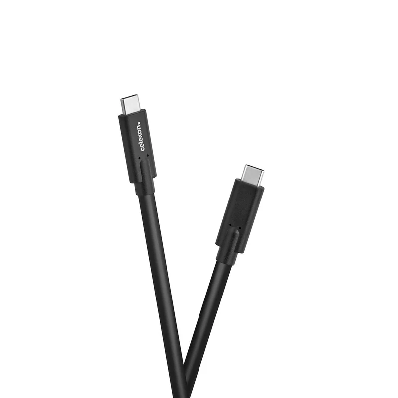celexon USB-C 0,5m - USB 3.2 Gen 2.1 Kabel in Schwarz