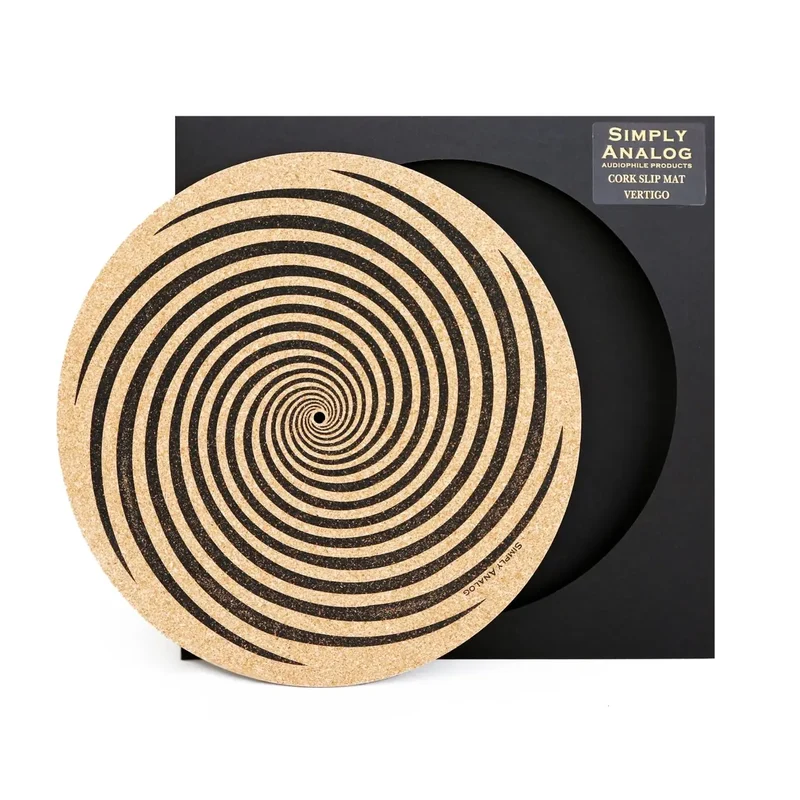 Simply Analog Cork Slipmat Vertigo