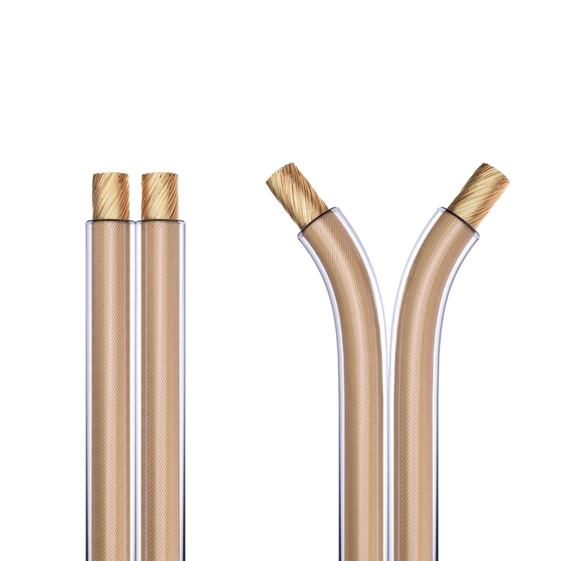 PureLink Lautsprecherkabel OFC 2x2,50mm², (0,20mm), 15,0m, transparent