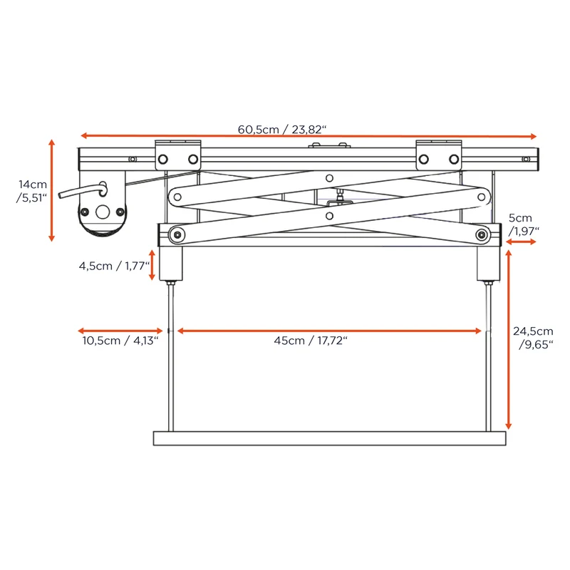 Celexon Deckenlift PL400 HC Plus