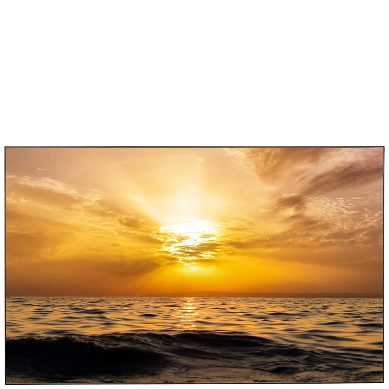 celexon Bright Onyx Kontrastleinwand Home Cinema 220 x 124cm - 100" SlimLine Rahmenleinwand