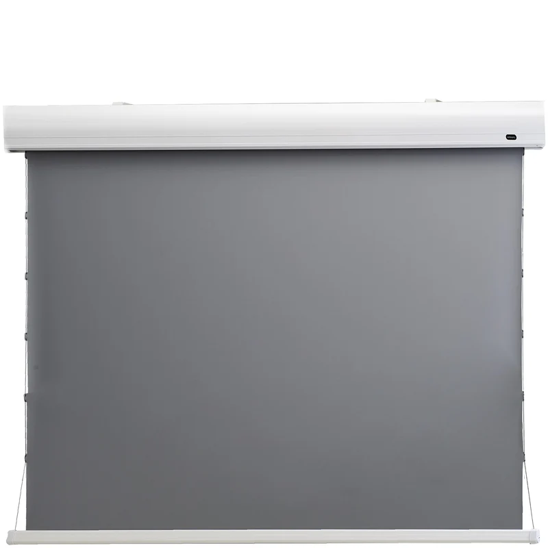 celexon Slate Kontrastleinwand Home Cinema 221 x 124cm - 100" Tension Motorleinwand