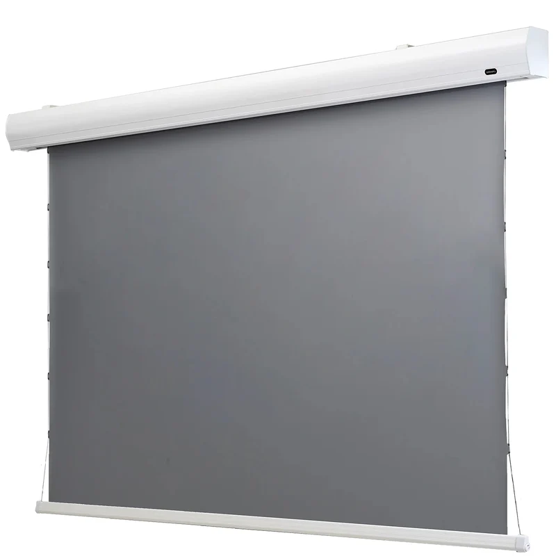 celexon Slate Kontrastleinwand Home Cinema 177 x 99cm - 80" Tension Motorleinwand
