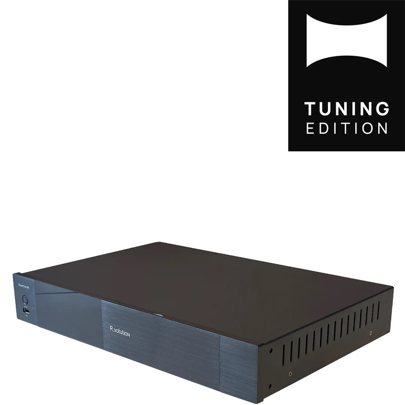R_volution PlayerOne 8K - 8K UltraHD HDR Mediaplayer | HEIMKINO.de Tuning Edition
