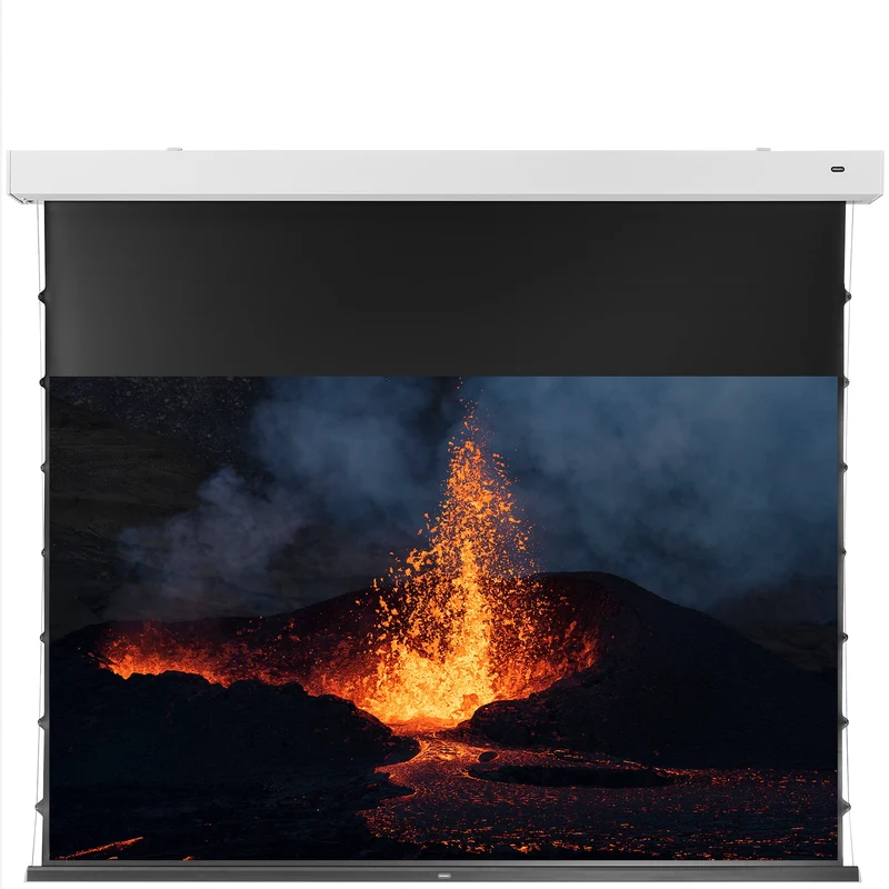 celexon Greyvision Kontrastleinwand Premium Plus 221 x 124cm - 100" Tension Motorleinwand