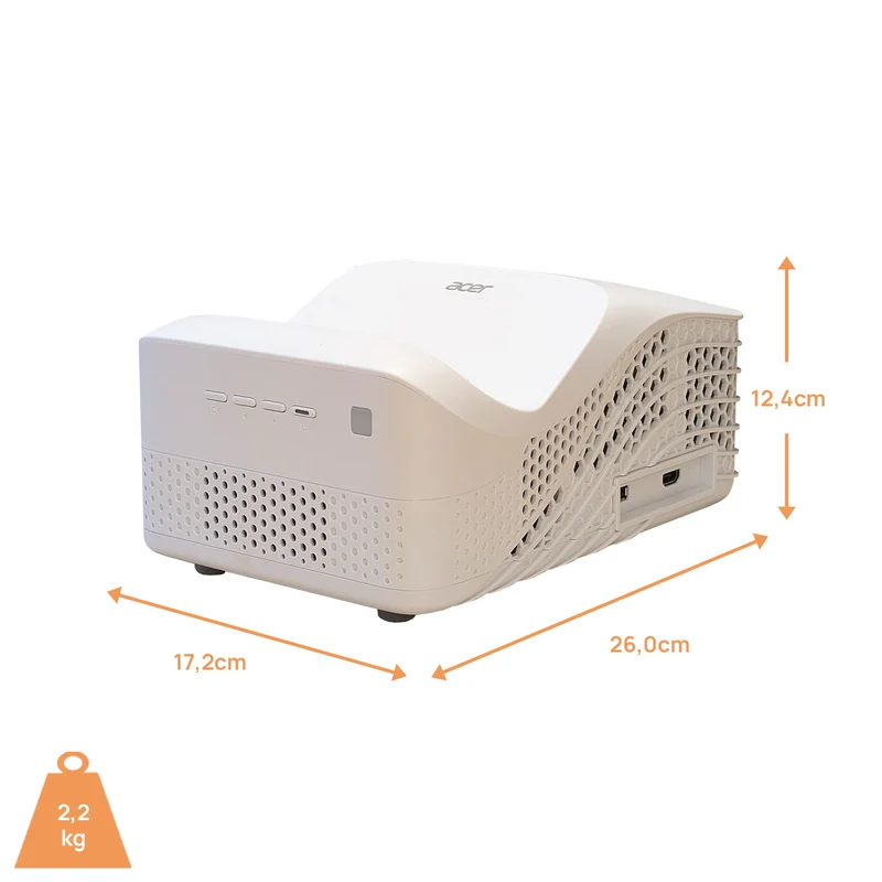 Acer HL1810U - 4K HDR Laser TV Beamer | HEIMKINO.de Tuning Edition