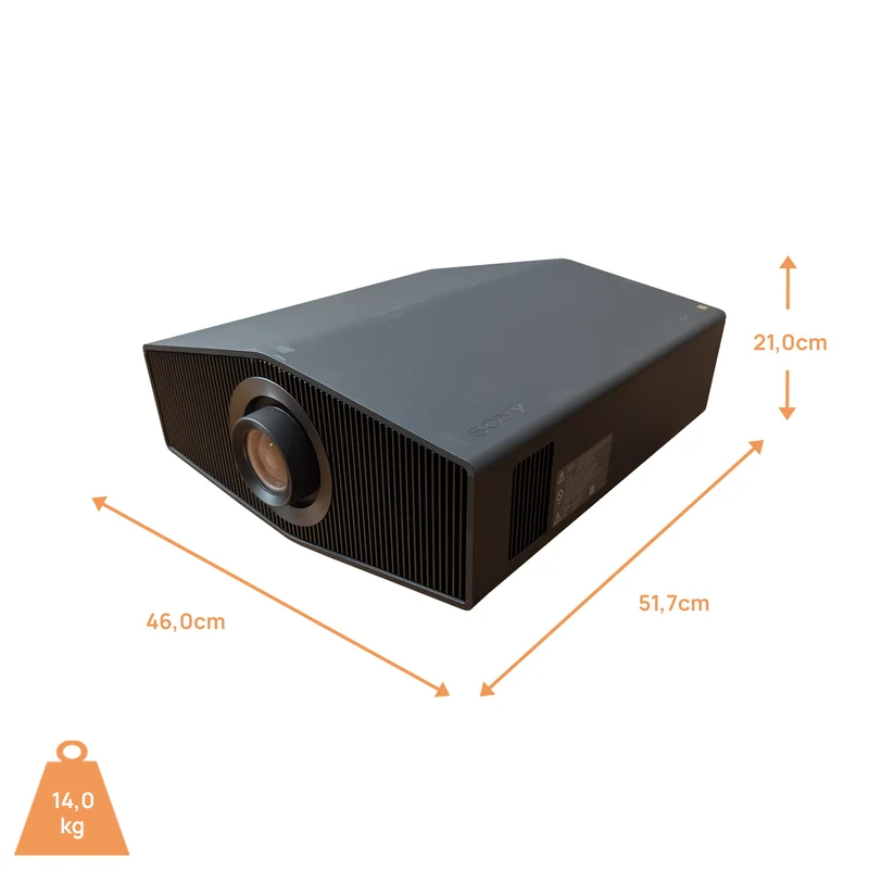 Sony BRAVIA Projektor 9 Schwarz - 4K HDR Laser Beamer | HEIMKINO.de Tuning Edition